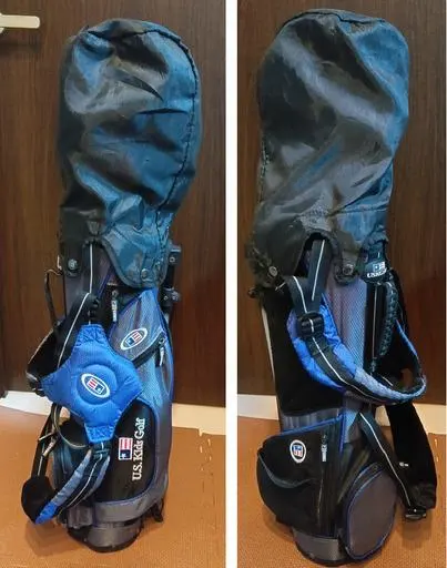 二手兒童高爾夫球桿5支組★USKG WT-25u★藍色 的縮圖