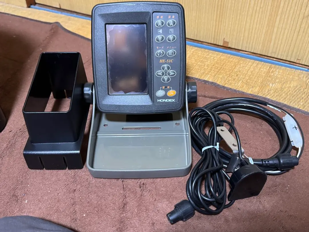本多電子 HE-51C ホンデックス 4.3型TFTカラー魚探｜中古