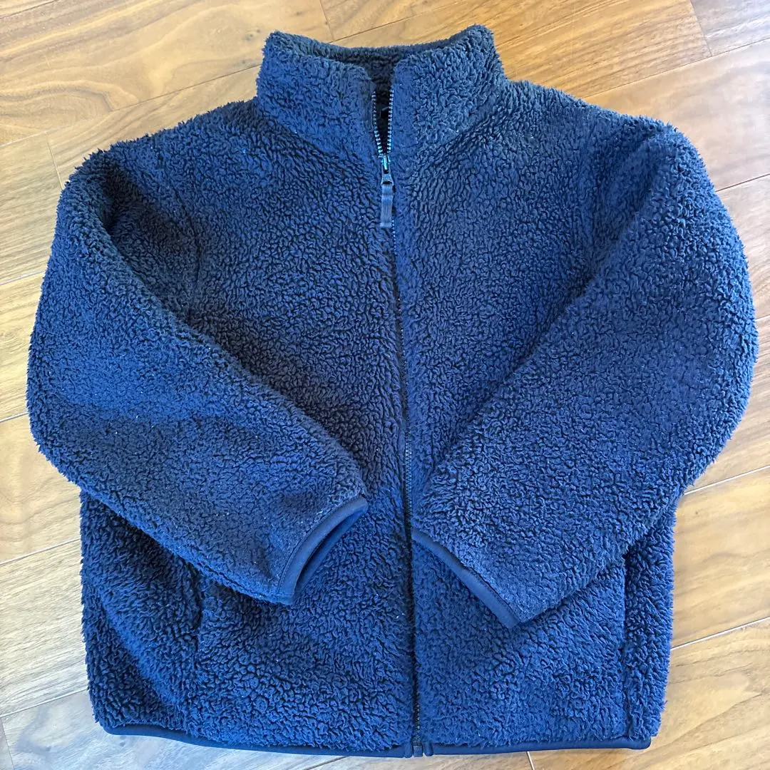 Thumbnail of UNIQLO Navy Fleece Jacket 130cm~
