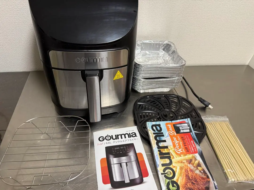 2025年最新】gourmia デジタルエアーフライヤー gaf798 6.6lの
