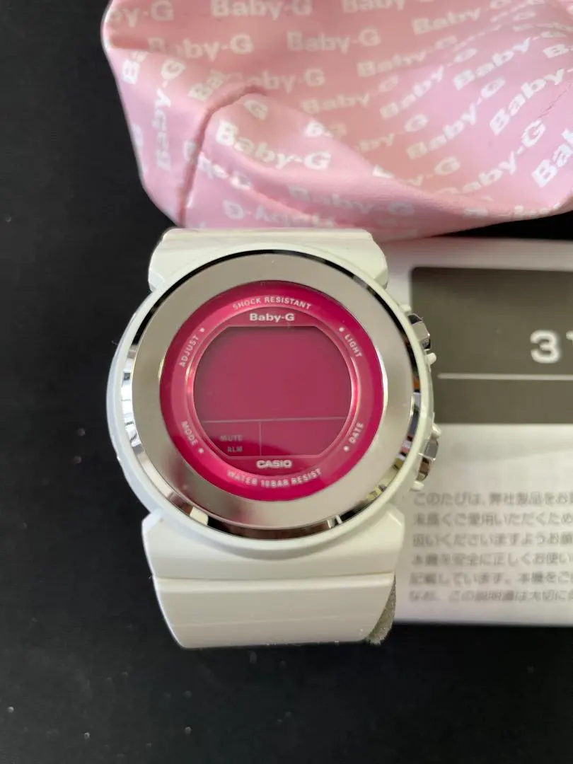 ✅Baby-G デジタル腕時計 3164 ホワイト/ピンク m28068028506_1.jpg?1737519401