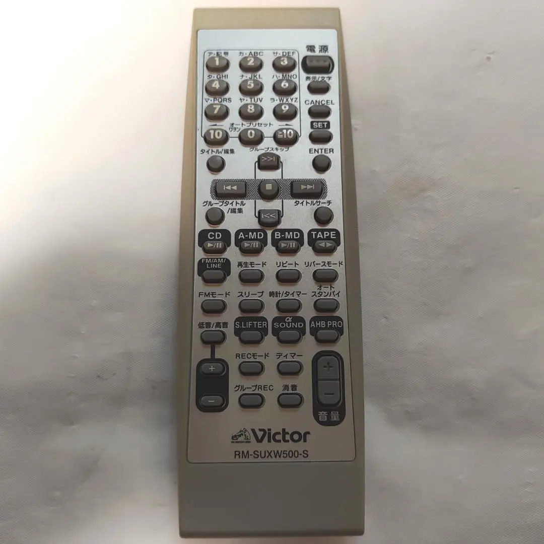 ビクターUX-W500-S●アンテナ/リモコン/取説完備 動作確認済み 2025年最新】ux-w500 リモコンの人気アイテム - メルカリ