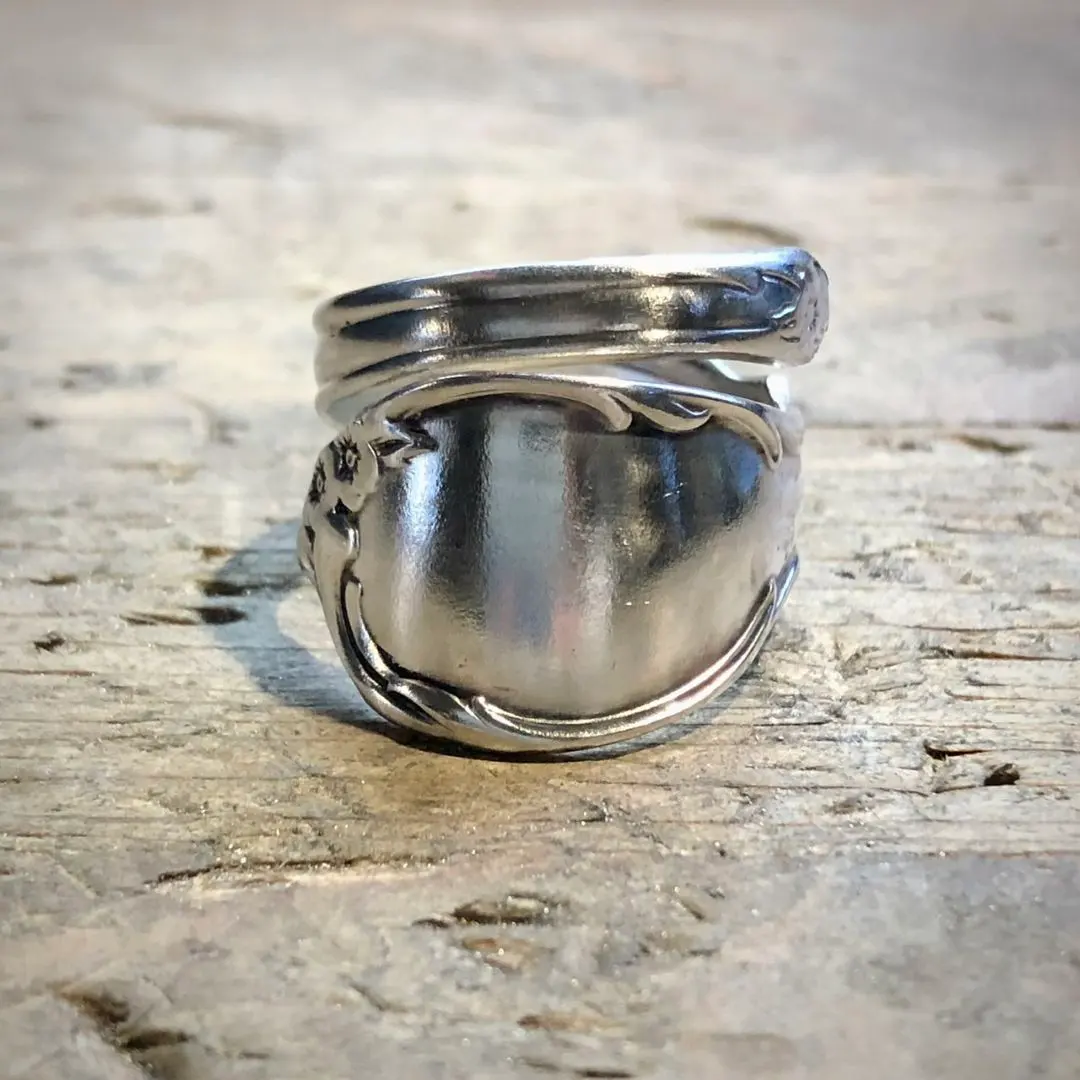 Thumbnail of Vintage Spoon Ring, Size 20