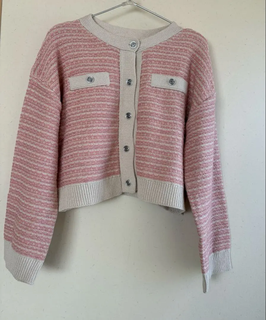 Thumbnail of Tweed knit jacket