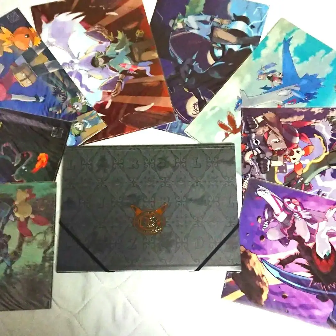 【8個セット】【新品未使用】ファイルボックス　杉森健　コレクタブルアートPG ▽[杉森健]コレクタブルアートPGクリアファイル！[開封画像