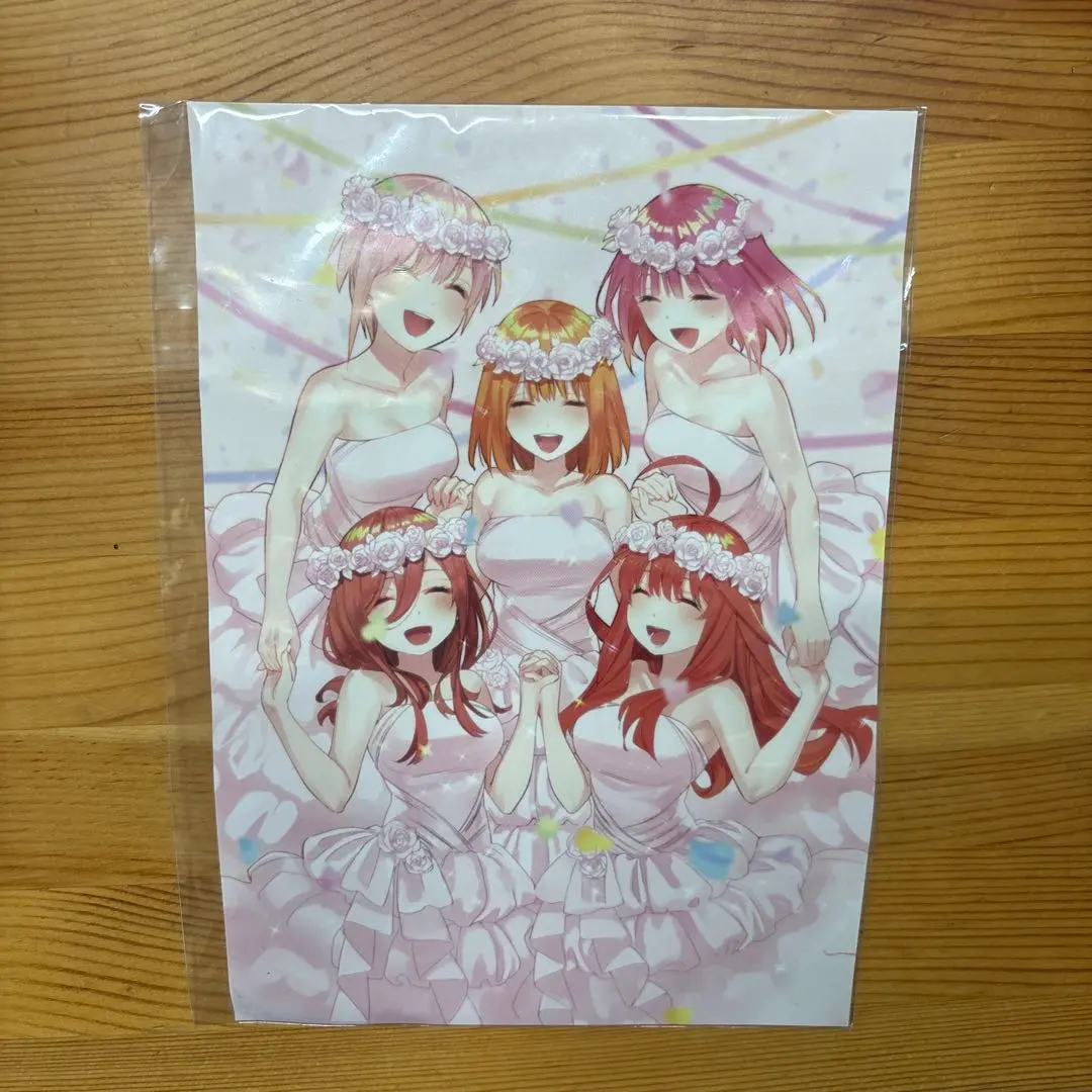 Thumbnail of Bride illustrations of the five quintuplet sisters from The Quintessential Quintuplets