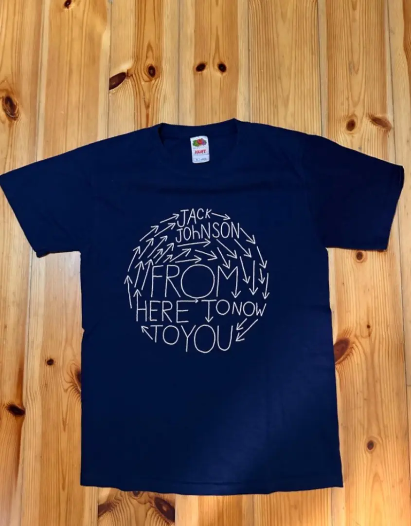 Jack Johnson Geoff McFetridge ツアーTシャツ Jack Johnson Geoff McFetridge ツアーTシャツ（FISK