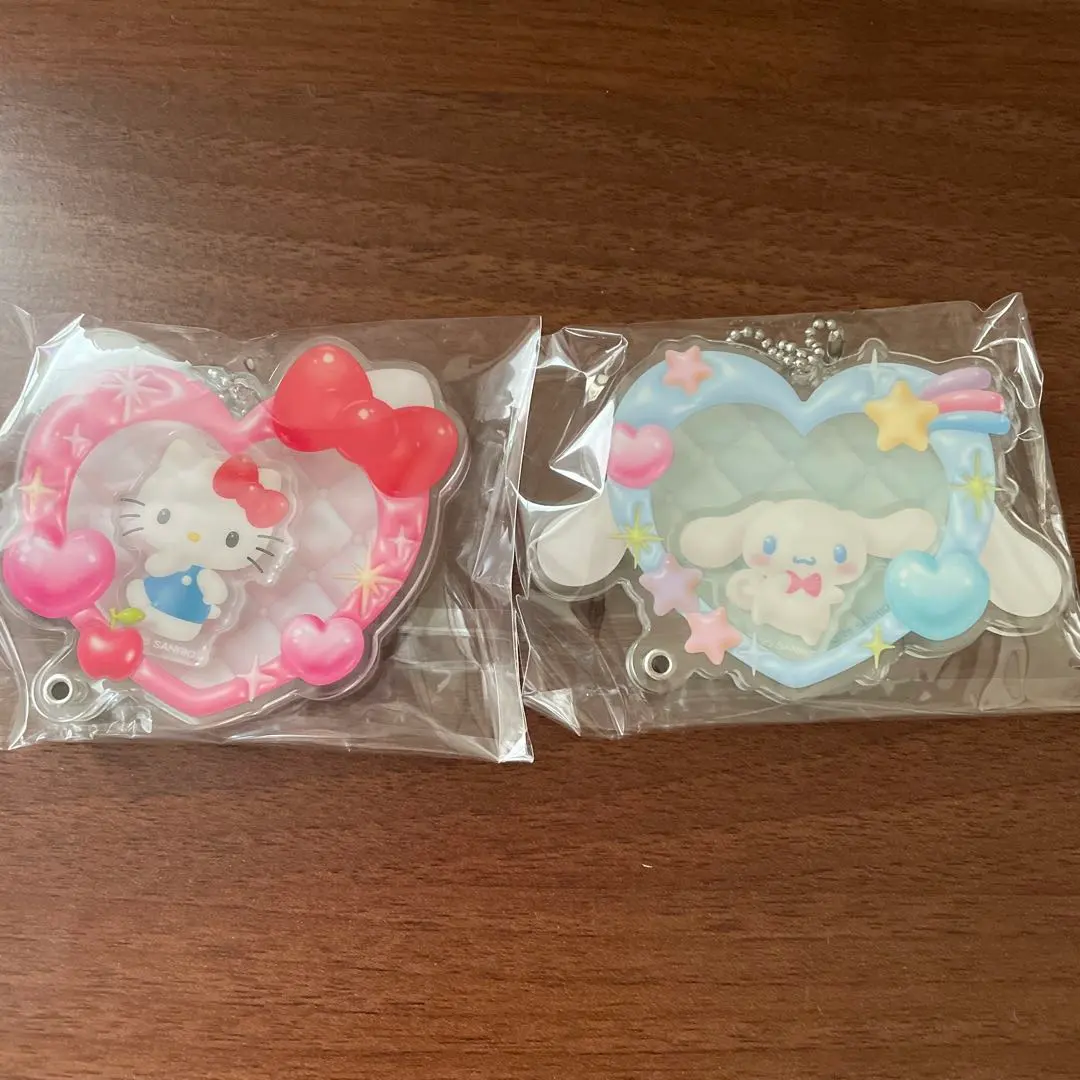 Thumbnail of Custom Acrylic Charms: Cinnamoroll & Hello Kitty, Set of 2