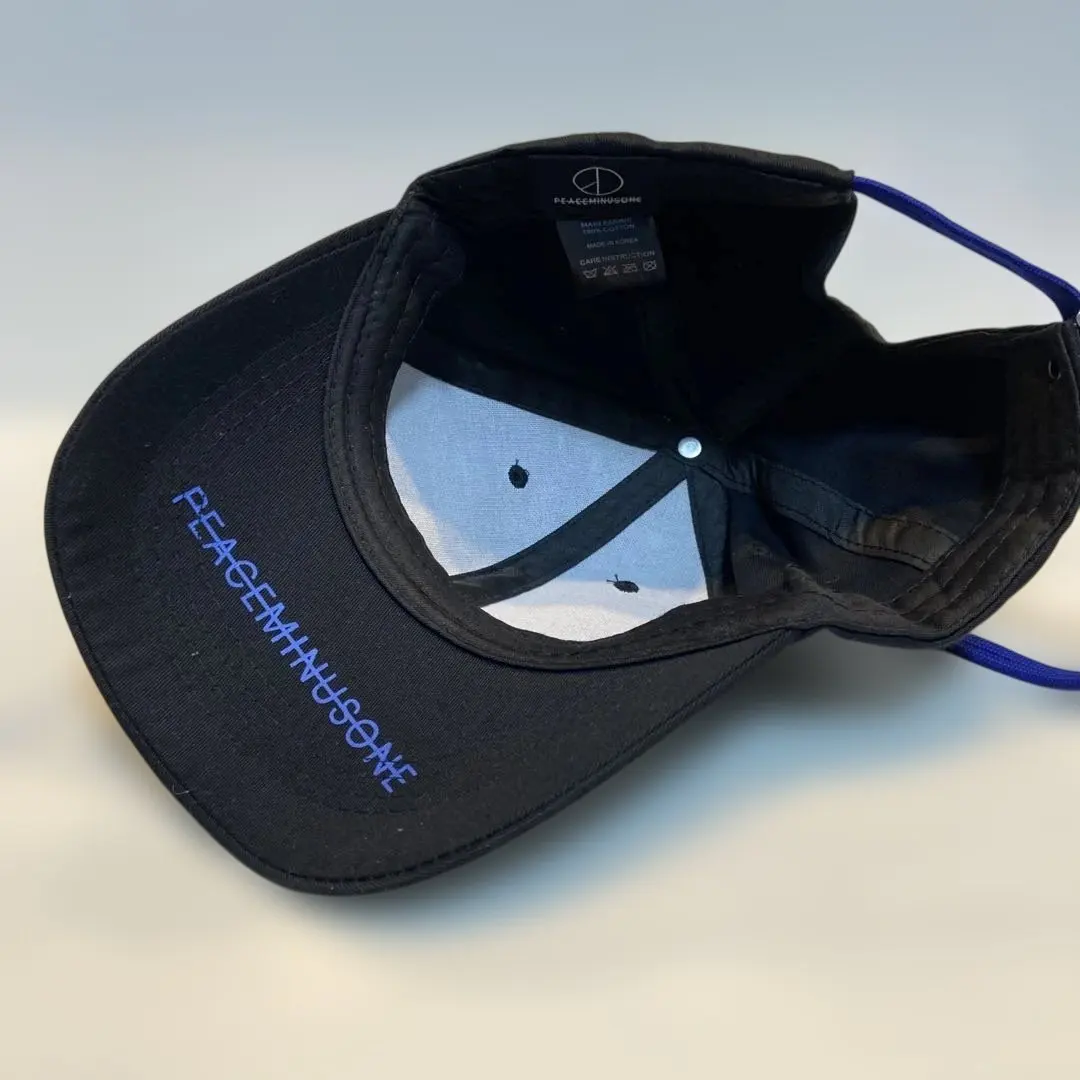 PEACEMINUSONE 黒 ストラップキャップ 2025年最新】PEACEMINUSONE その他の人気アイテム - メルカリ