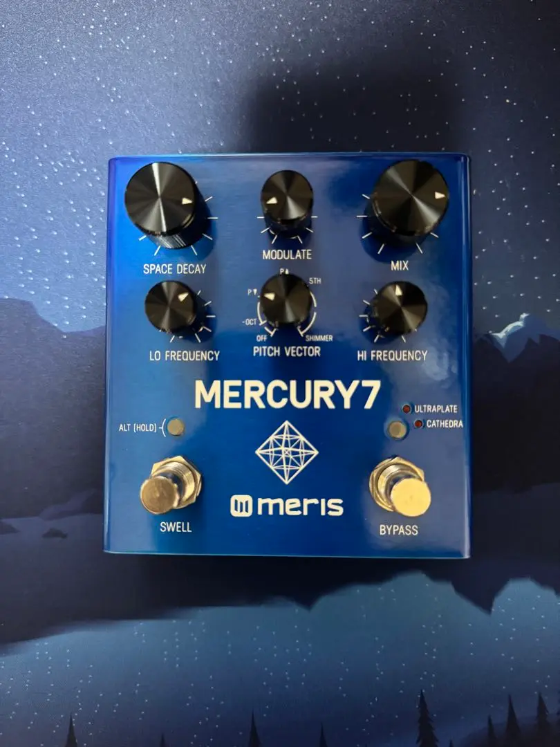 mercury 7 meris リバーブ　ペダル Mercury 7 Reverb - ミュージカルインストゥルメント -ミックス