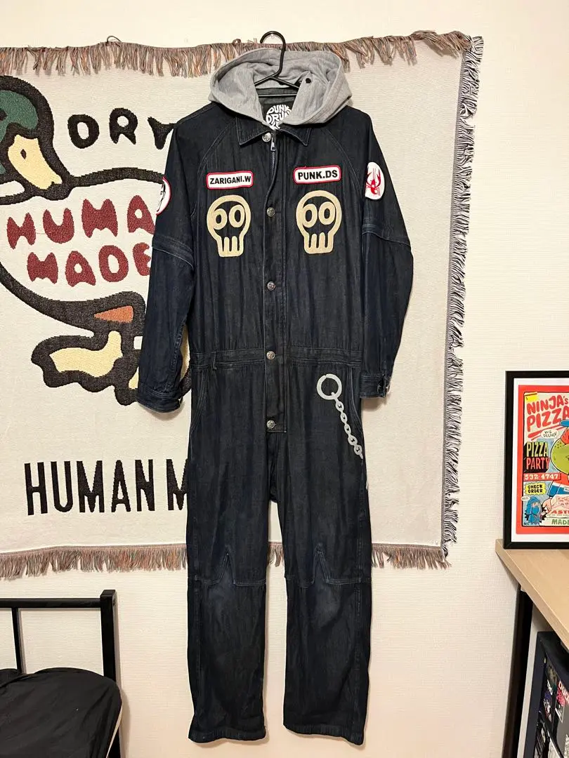 【まるちゃん】パンクドランカーズ ゴーストバスターズ つなぎ　M punk drunkers GHOSTBUSTERS つなぎ