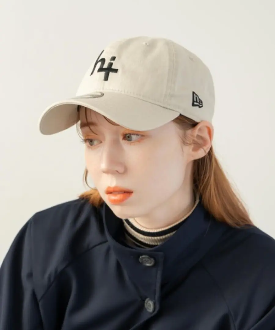 hinari ヒナリ　NEWERA コラボ　キャップ　帽子　ブラック hinari × NEW ERA コラボ キャップ ブラック 帽子