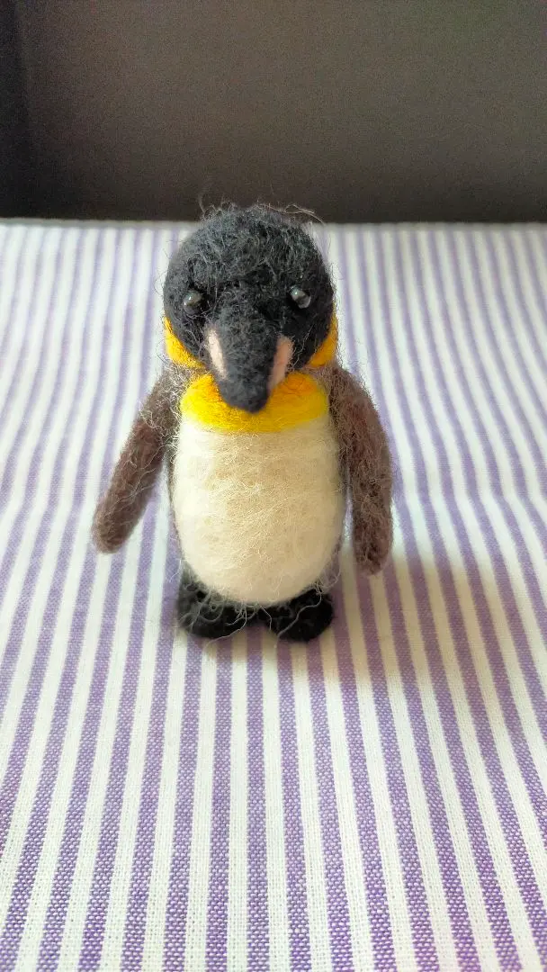 Thumbnail of Wool felt penguin