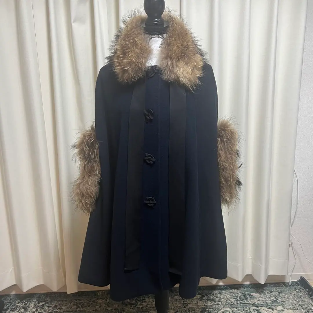 LANVIN en Blue♪ラクーンファーコート 2025年最新】LANVIN en Bleu レディース 毛皮・ファーコートの