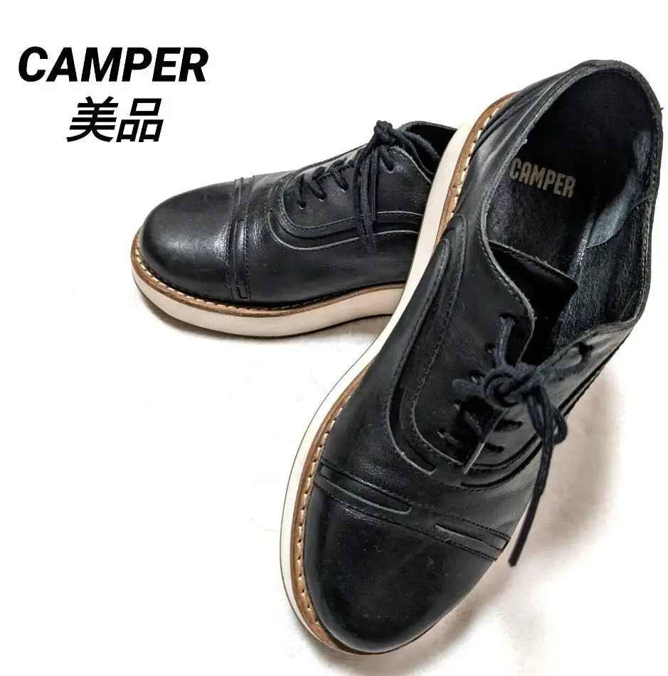 CAMPER ブラック レザー ウィングチップ 2025年最新】camper ウイングチップの人気アイテム - メルカリ
