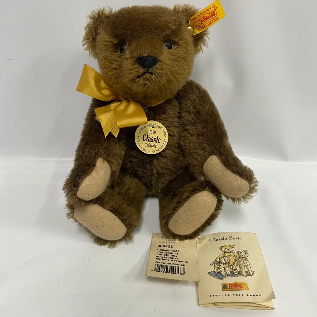 希少品　シュタイフ　テディベア1909Classic シュタイフ 【Steiff】 クラシック テディベア 1909 グロウラー