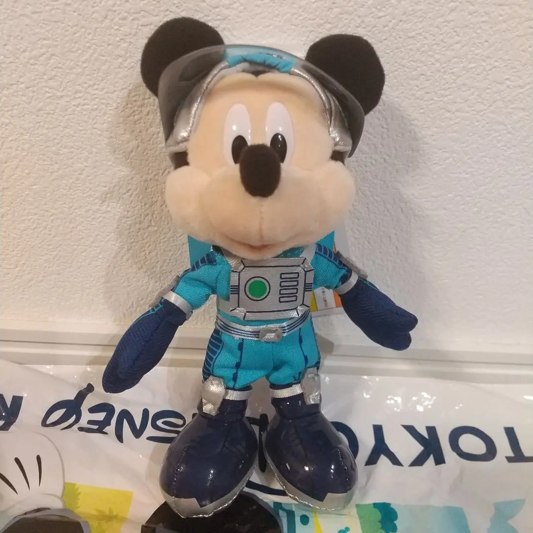 ⭐︎即座発送⭐︎スペースマウンテンミッキーぬいば✖️3個 ぬいぐるみバッチ　ディズニー ⭐︎即座発送⭐︎スペースマウンテンミッキーぬいば✖️3個
