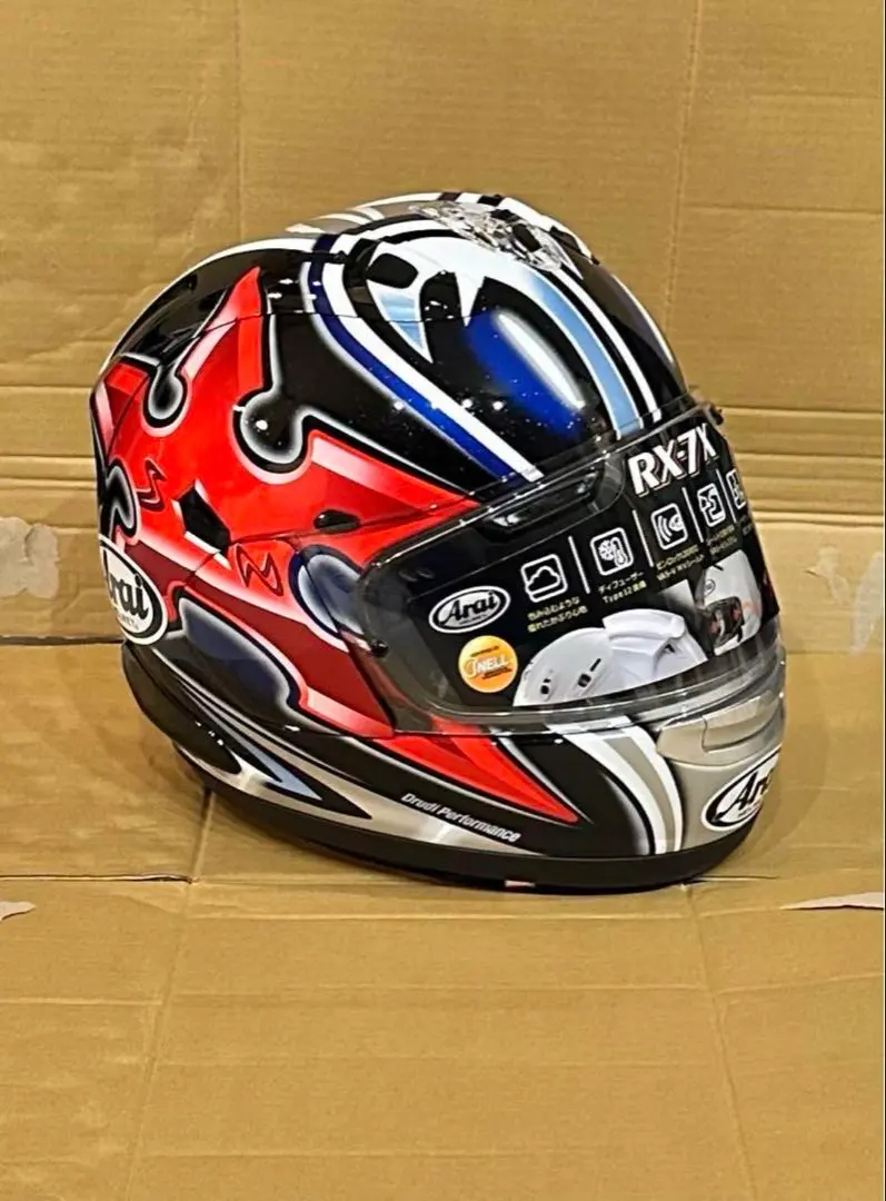 アライヘルメット RX-7X ナカノGP2 サイズL 59-60cm24/2製造