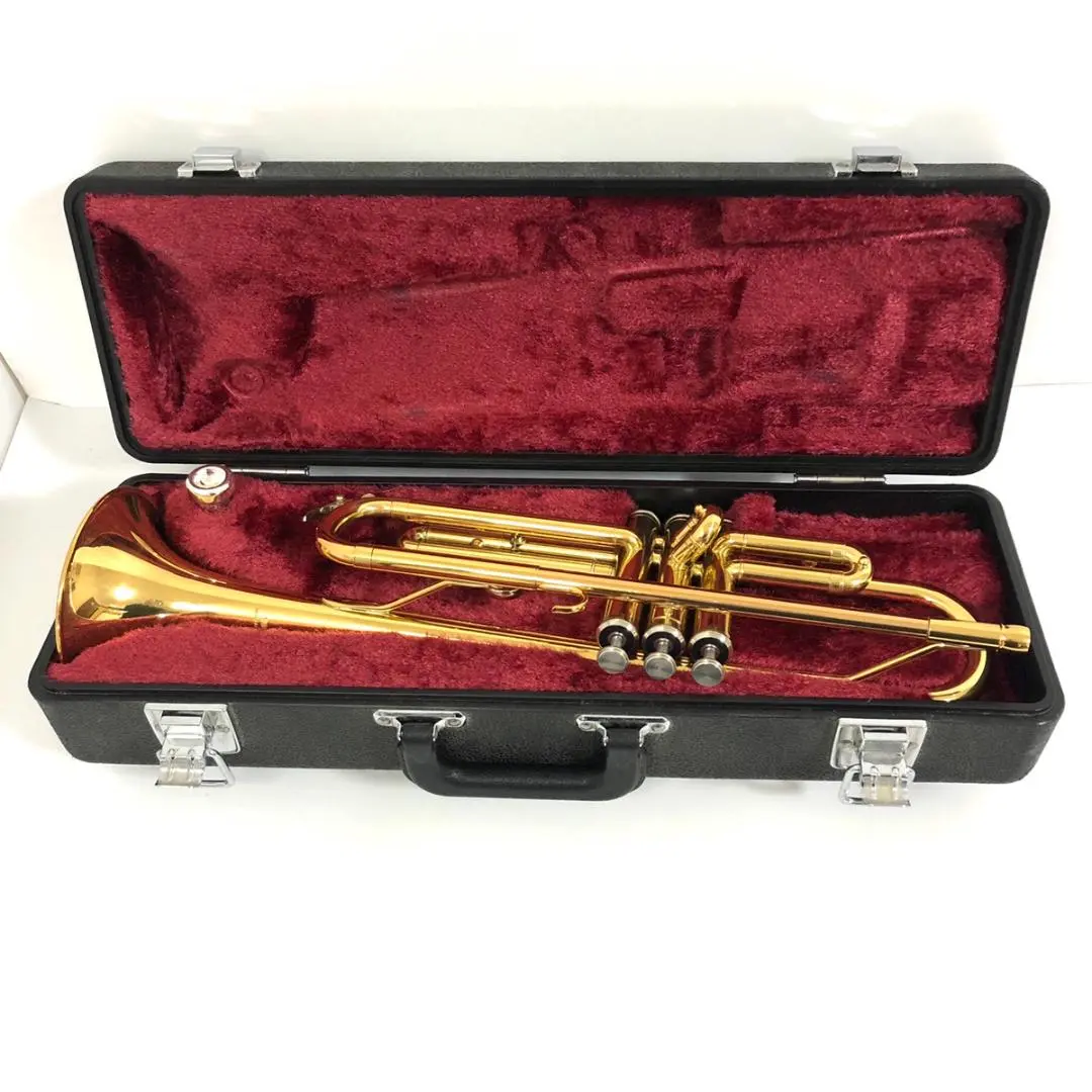 史上最も激安 ヤマハ 管SH0607】YAMAHA トランペット 付属品付 やか YTR-1335 管楽器・吹奏楽器