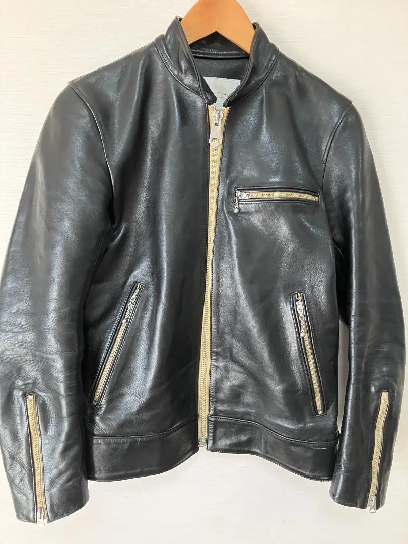 SUNSET BAY CLYDE サイズ2 SUNSET BAY -CLYDE- BLACK HORSE HIDE – anemoscope