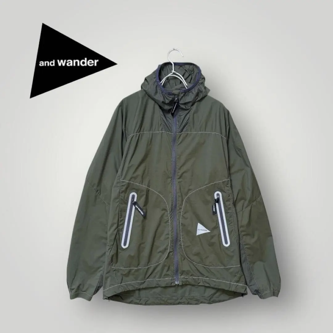 2025年最新】and wander メンズ ナイロンジャケットの人気