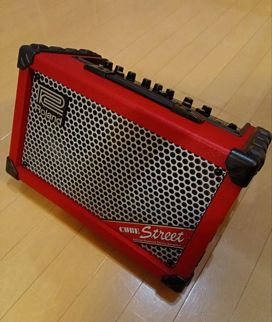 Roland CUBE STREET赤 ポータブルギターアンプ ROLAND ( ローランド ) CUBE Street Red ポータブルギターアンプ