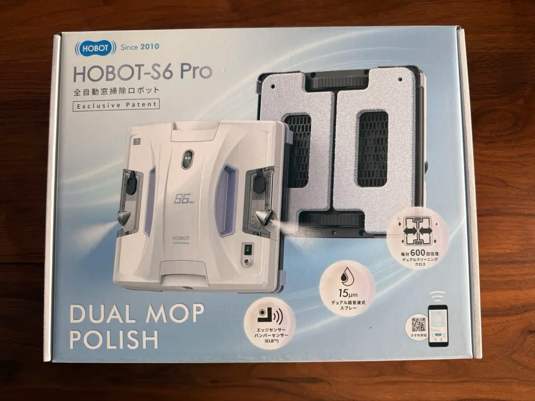 USED 美品　HOBOT-S6 Pro 全自動窓掃除ロボット 窓拭きロボット USED 美品 HOBOT-S6 Pro 全自動窓掃除ロボット 窓拭きロボット
