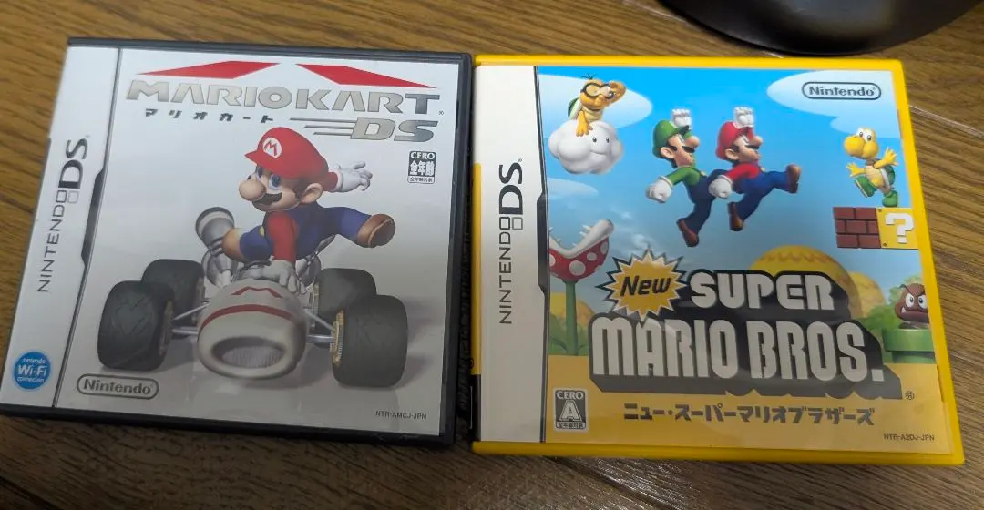 DS瑪利歐賽車、新超級瑪利歐兄弟軟體2個一組 的縮圖