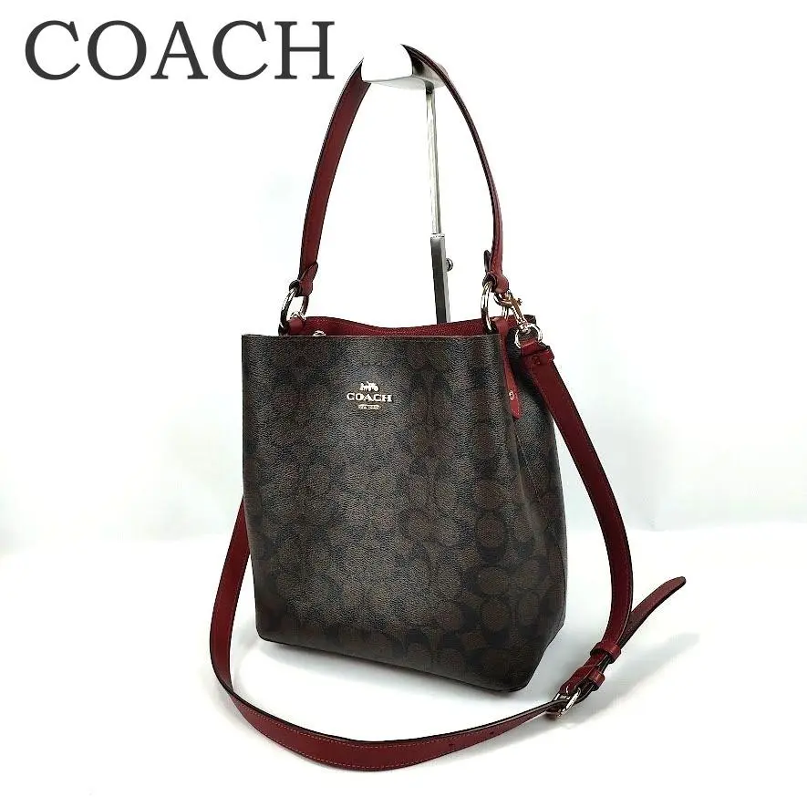 COACH コーチ 9151 レザー クロスボディ ショルダーバッグ