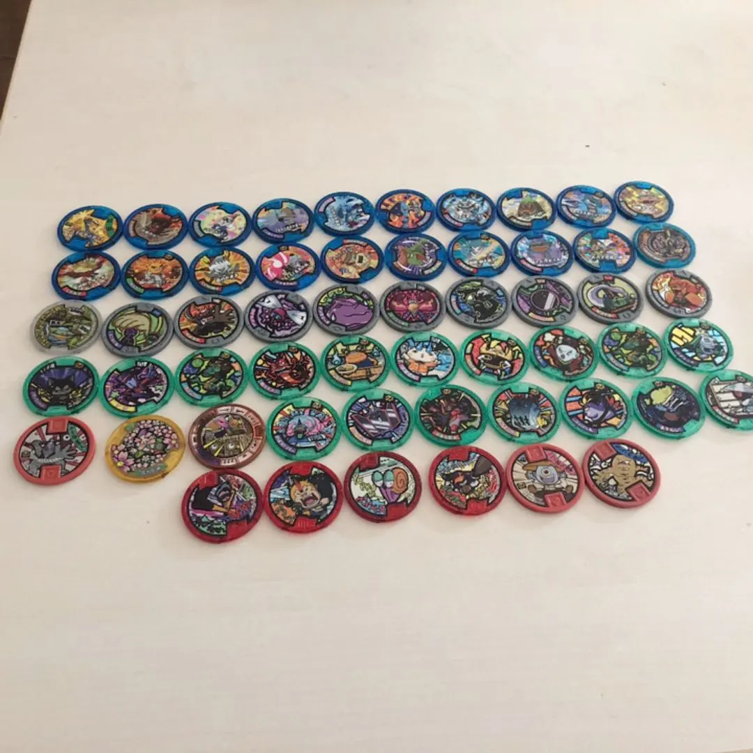 Thumbnail of Yo-kai Watch Medals, Yo-kai Medals, Set of 56
