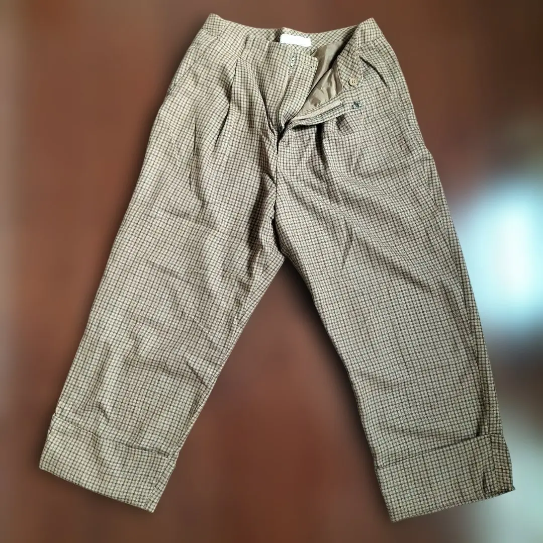 Lugnoncure 格紋休閒褲 的縮圖