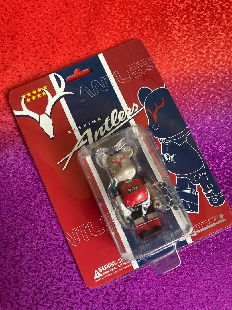 MEDICOM TOY - BE＠RBRICK  KASHIMA ANTLERS 30th 鹿島アントラーズ BE＠RBRICK KASHIMA ANTLERS 30th ANNIVERSARY 100%&400