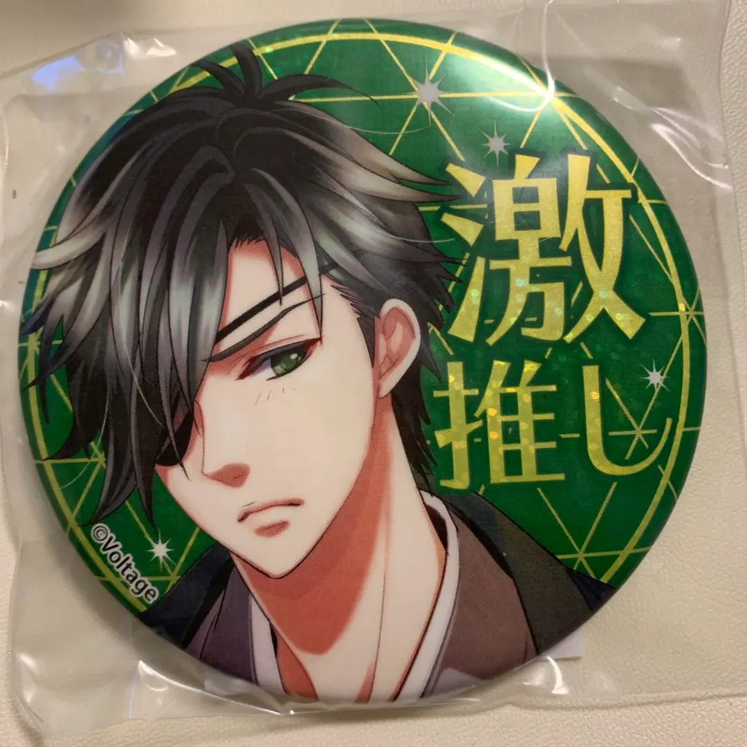 Thumbnail of Tenka Touitsu Koi no Ran (Love Knot: The Pledge of a Lifetime) KoiRan Love Care Award Date Masamune Oshii (Highly Recommended/Pushed) Can Badge