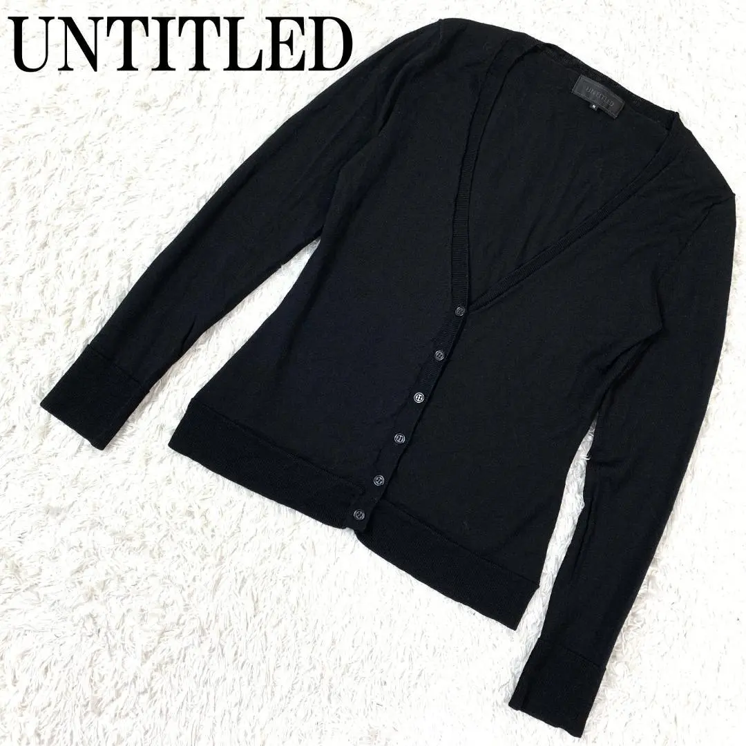 Thumbnail of UNTITLED Knit Cardigan Black 2 B608