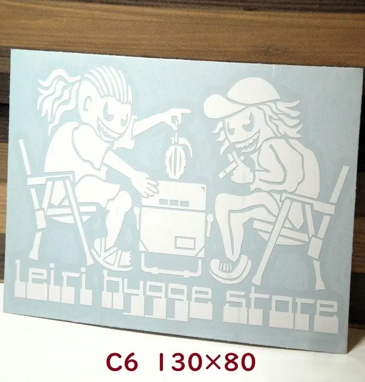 GRIND LODGE x leiri hygge store ステッカー GRIND LODGE x leiri hygge store ステッカー