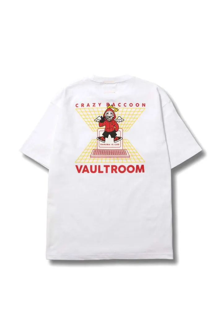 CR x VAULTROOM だるさか Tシャツ vaultroom darusaka だるさか Tシャツ BLACK Lサイズ - メルカリ