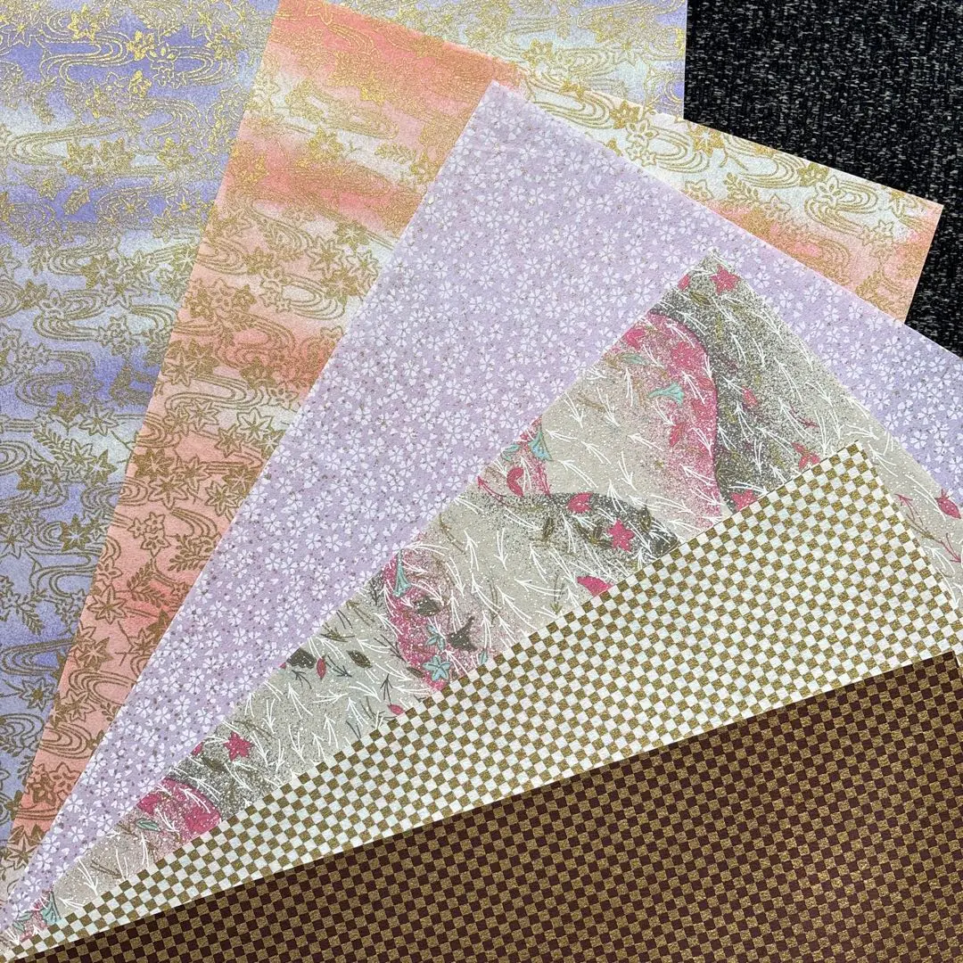 千代紙✨越前友禪紙✨26公分 × 38公分　6枚套裝 的縮圖