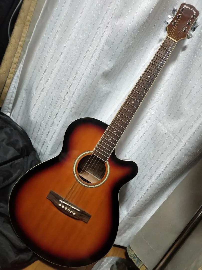 Sepia Crue EA-240-BS Acoustic Electric Guitar With Cutaway