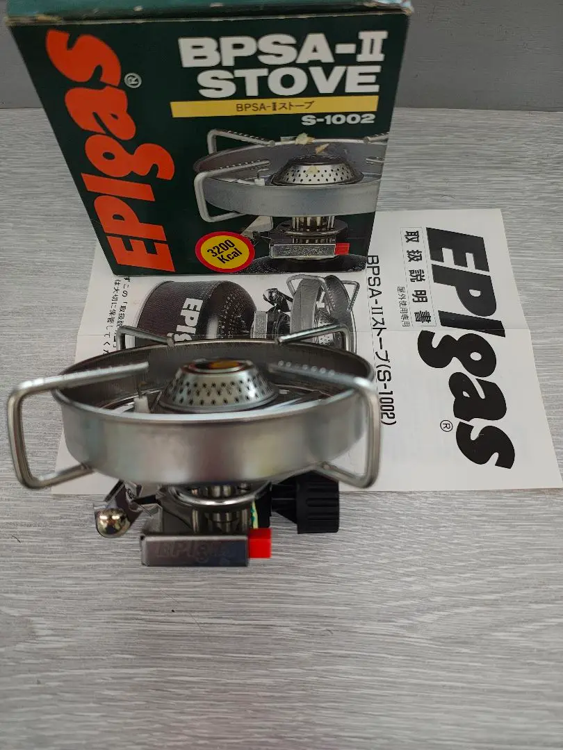 せ*ば様 未使用 EPIgas BPSA-Ⅱ S-1002 ストーブ アルパイン EPI - EPI gas BPSA－Ⅱ ストーブ S-1002 強力3.200Kcal！の