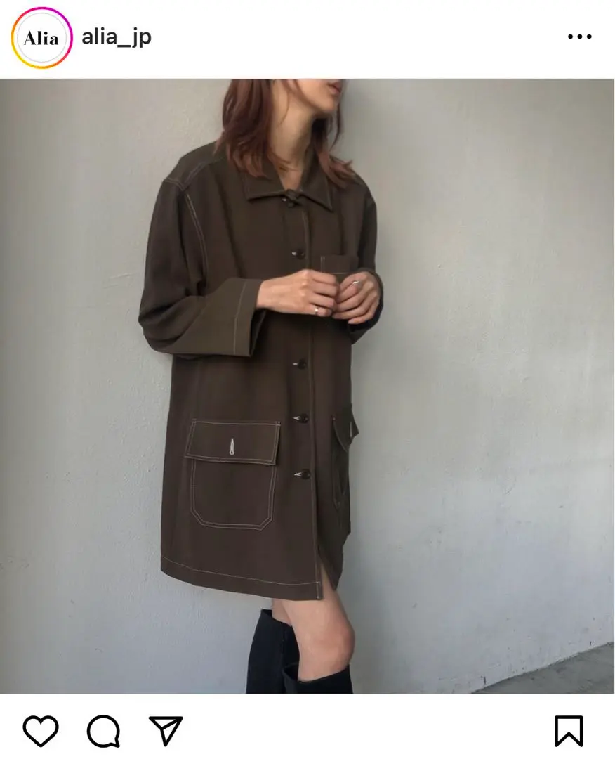【Alaia】アライア ワンピース ＃4・中古 セール】 【LIBERTY】 EVERYN TRAIL バンドカラーワンピース