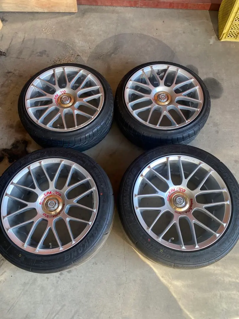 シ*オ様 スパルコNT-R 17inch 7j +40 pcd114.3 4本