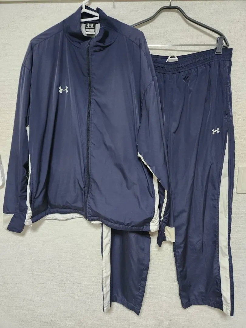 Thumbnail of Under Armour Nylon Jersey - Navy Top XL, Bottom L