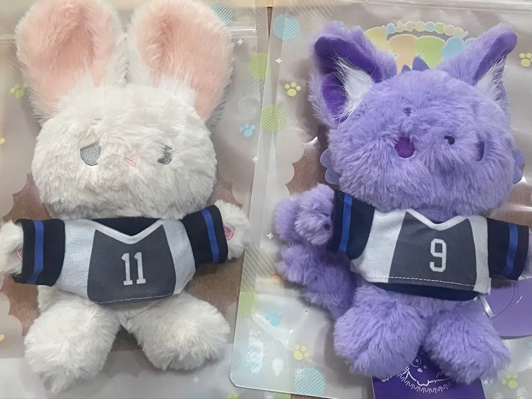 ブルーロック モフフサぬいぐるみ 凪誠志郎 御影玲王 ブルーロック フェイスマスコット 凪誠志郎＆御影玲王 2個セット
