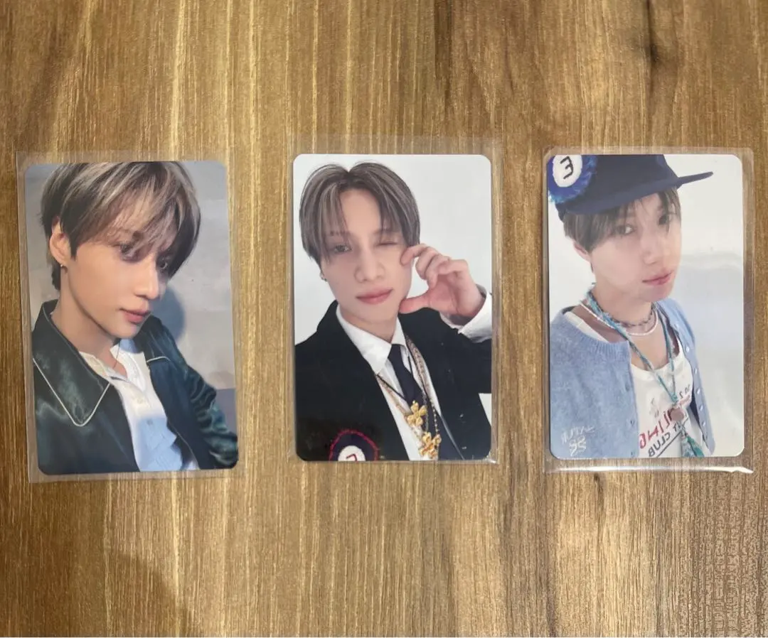 Thumbnail of Taemin Seoul Concert Ephemeral Gaze Trading Card 3-Type Complete Purchase Benefit