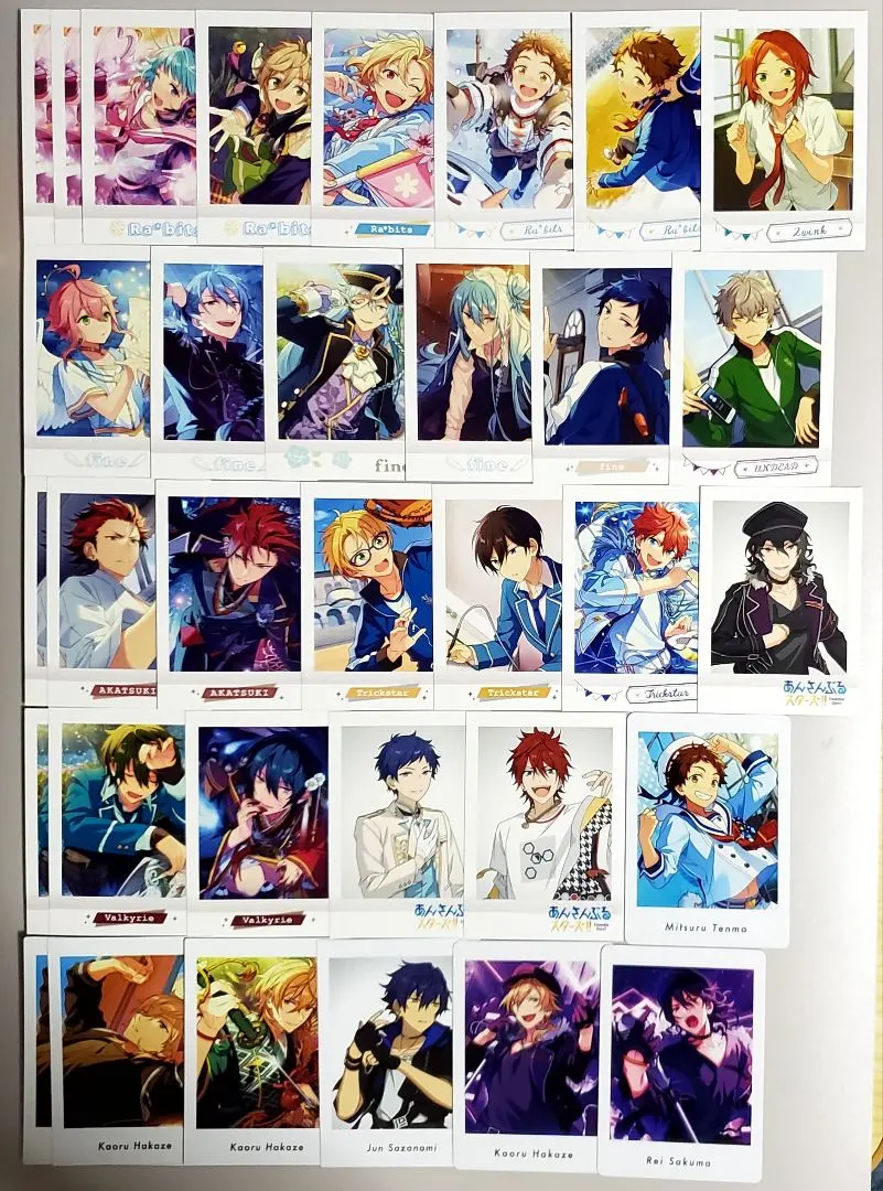 Thumbnail of Ensemble Stars! P.A.Sh.A! Collection, P.A.Sh.A! TSU! 33 cards, bulk sale