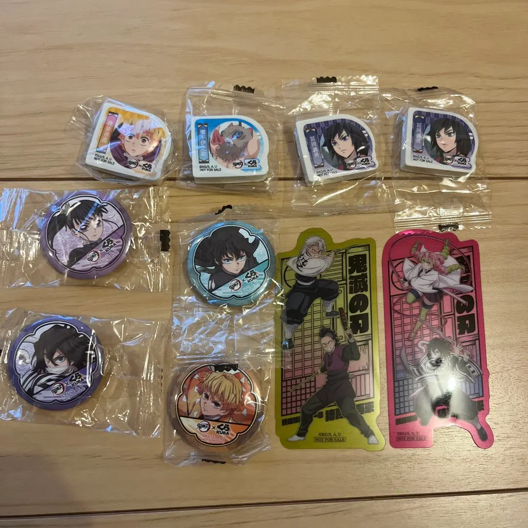 Thumbnail of Demon Slayer: Kimetsu no Yaiba - Swordsmith Village Arc Movie Theater Bonus: Obamitsu, Shinazugawa Brothers, Kura Sushi Bikkura Pon