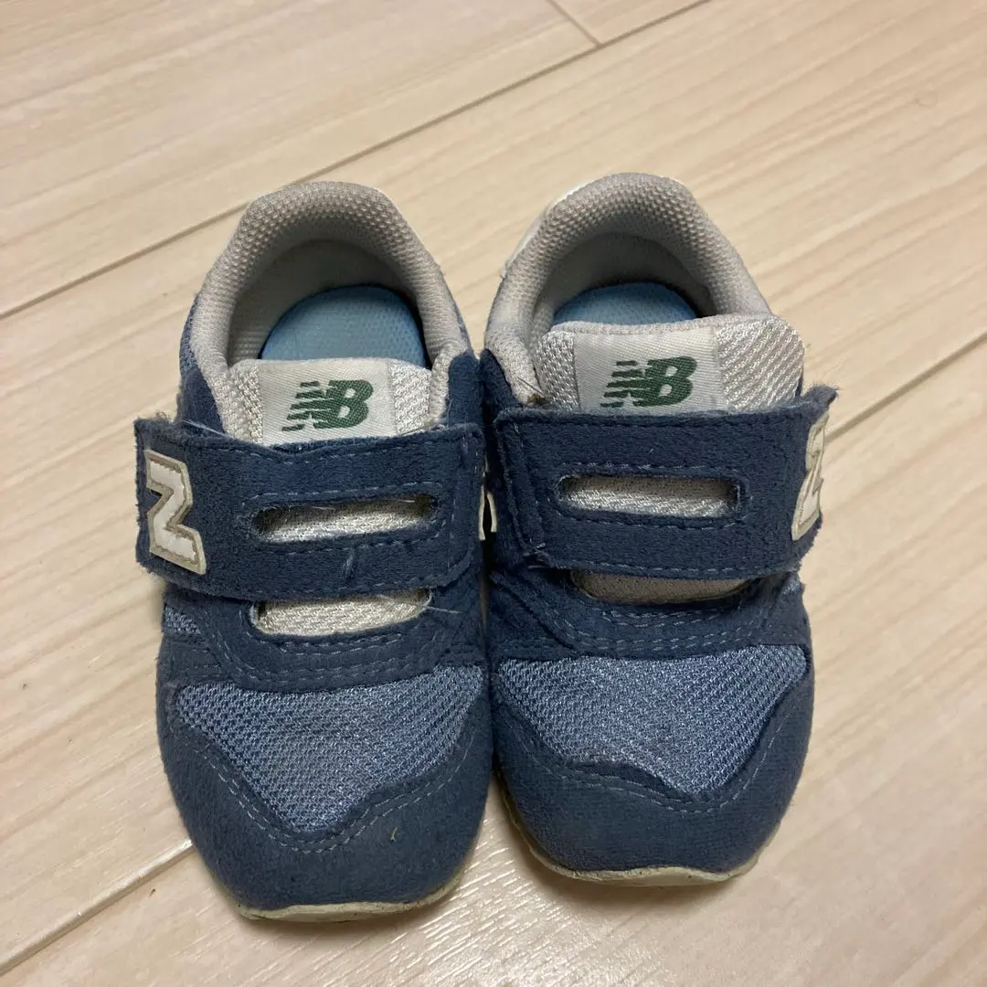 New Balance 兒童鞋 藍色 的縮圖