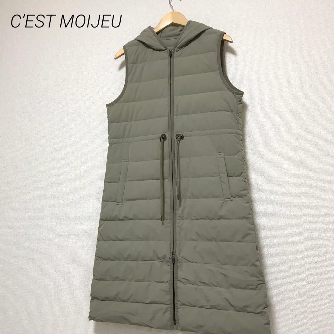 新品未使用 C'EST MOIJEU ダウンベスト 2025年最新】C`EST MOIJEU ダウンベスト・キルティングベストの