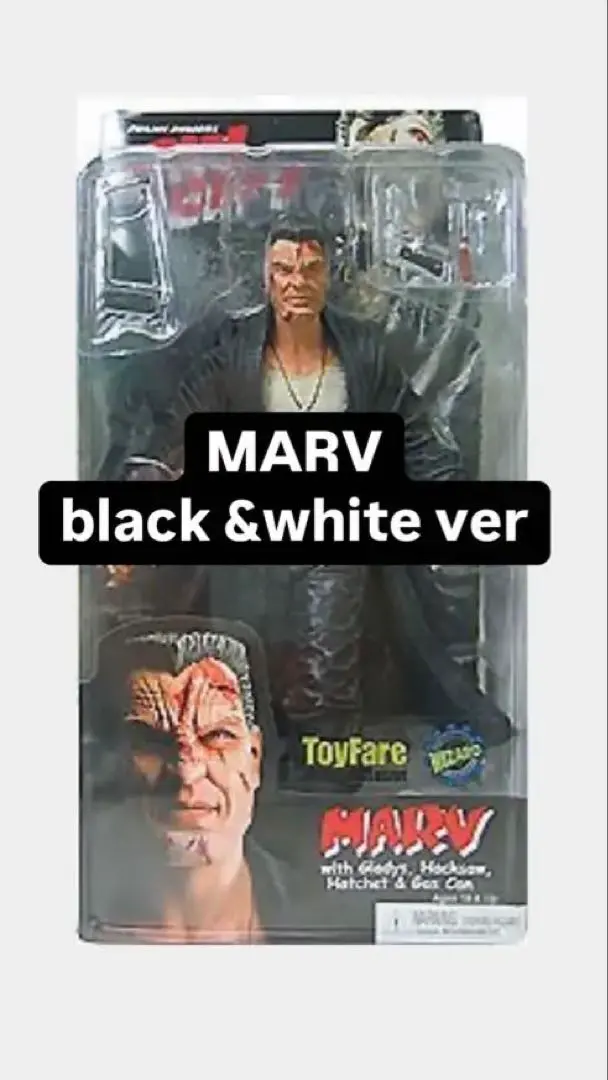 SIN CITY フランクミラーコミック版モノクロカラー フィギュア マーヴ 限定品】5ポイント/ シン・シティ: ハード・グッドバイ マーヴ