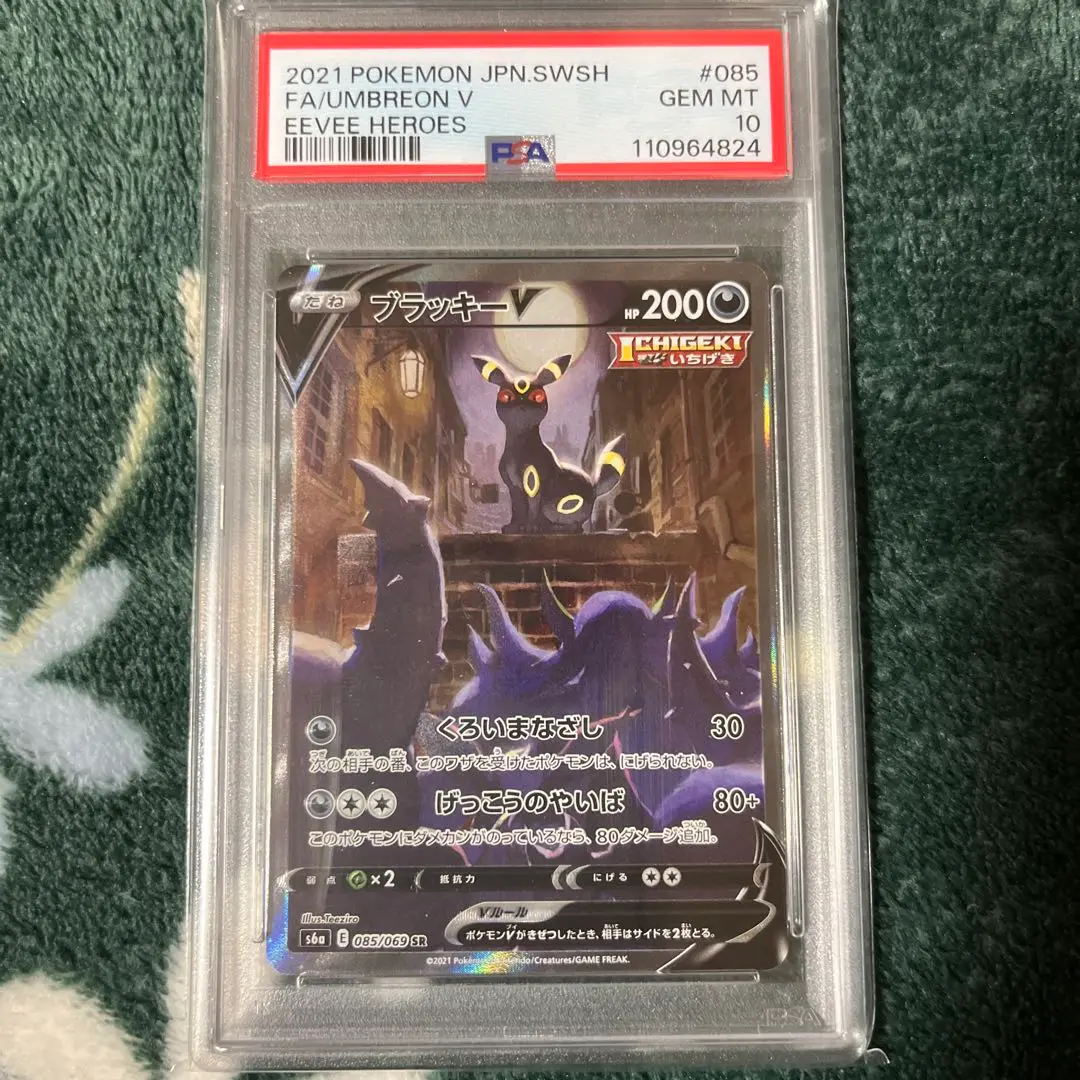 ブラッキーv sr psa9 最新ケース ブラッキー V sr sa PSA9